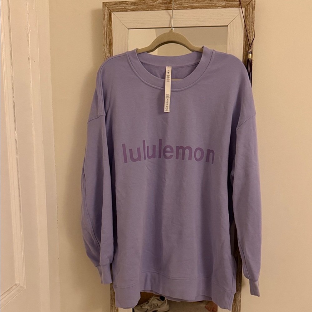 lululemon athletica Purple Sweatshirt